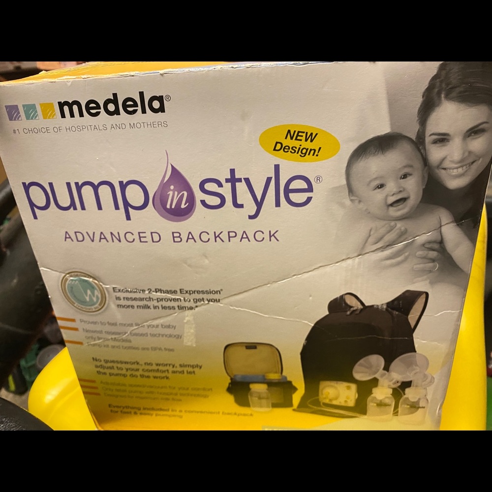 Medela backpack pump